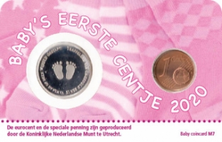 Baby coincard 2020 meisje