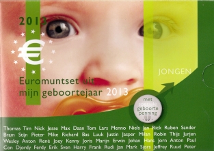 Geboorteset Jongen 2013